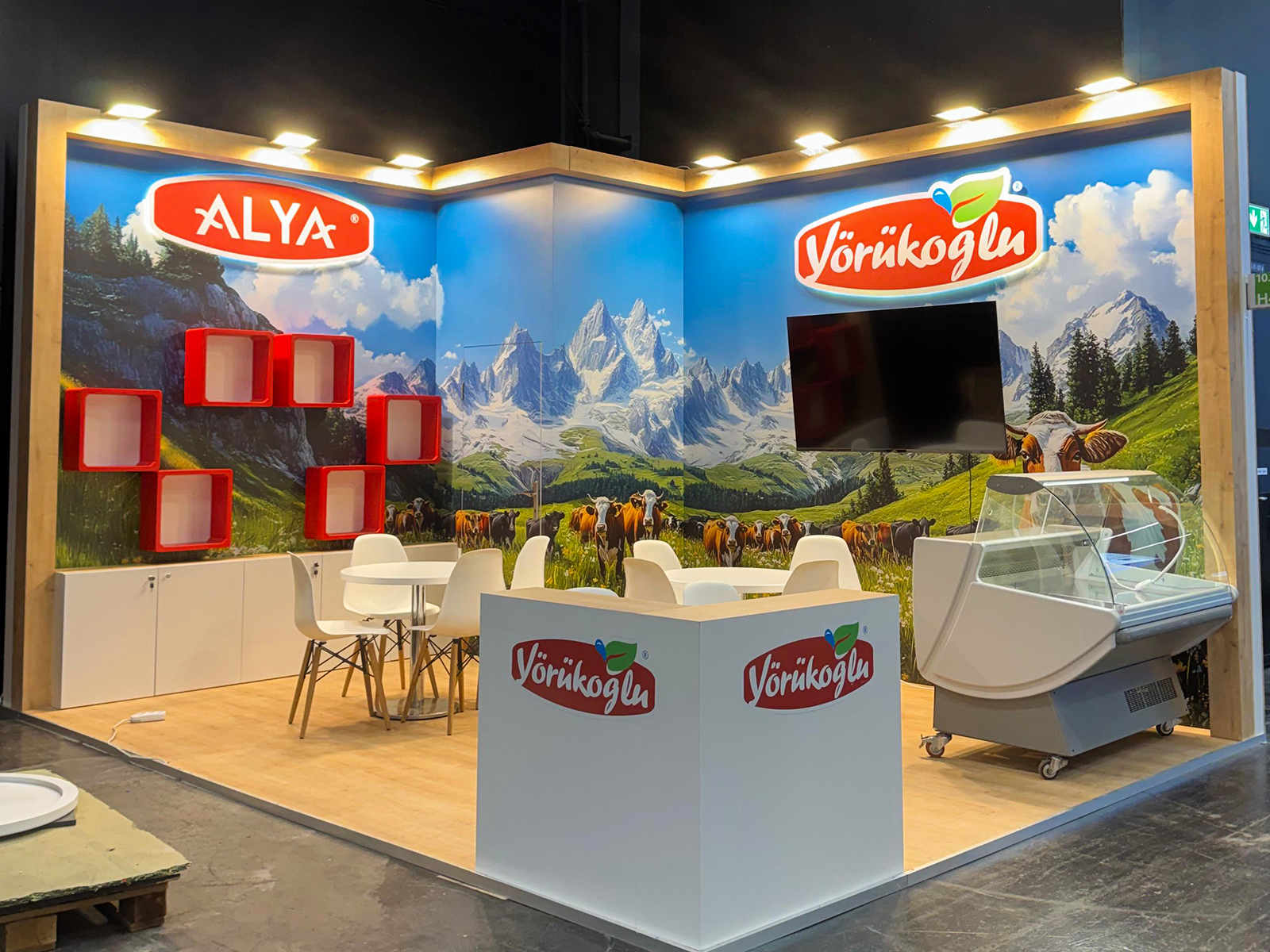 YORUKOGLU ANUGA 2025 - Custom exhibition stand design by UNIO Exhibition